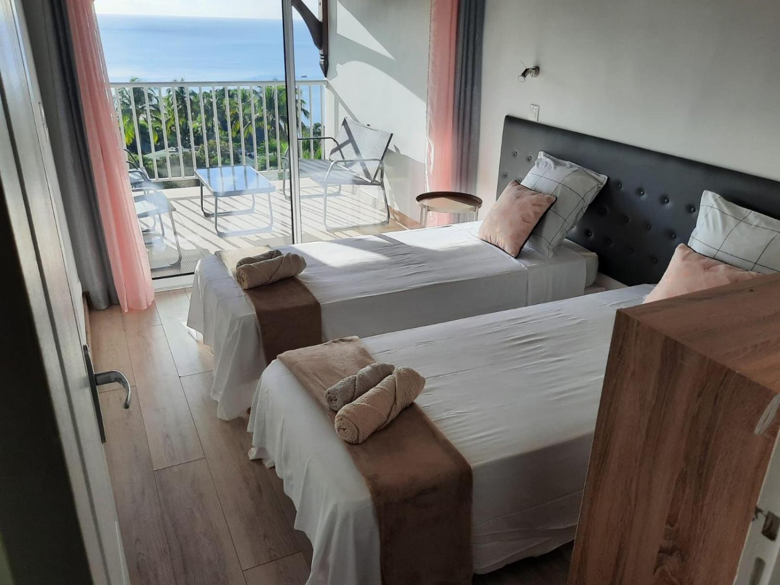 Duplex Rose Porcelaine - Vue Mer- Malendure Bouillante Eksteriør billede